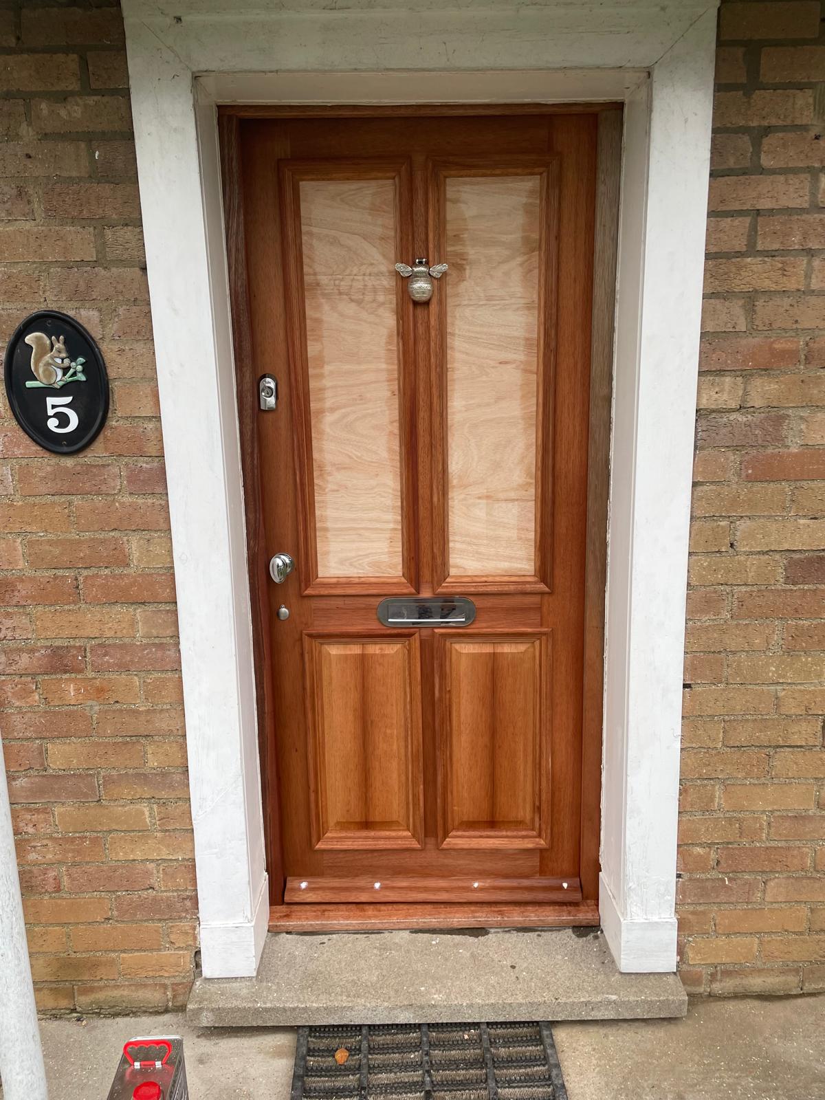 Maintenance — original front door