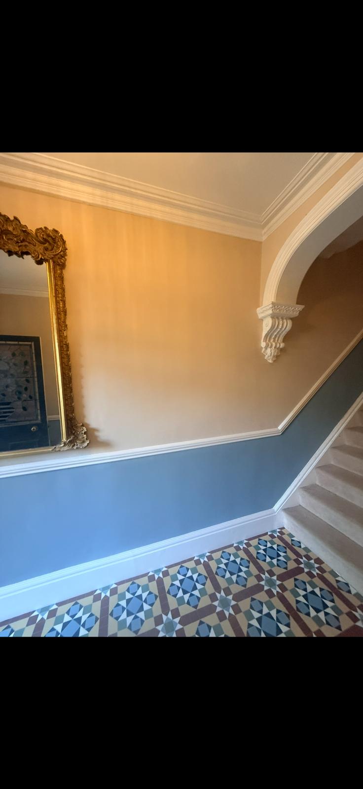 Maintenance — redecorated hallway and landing